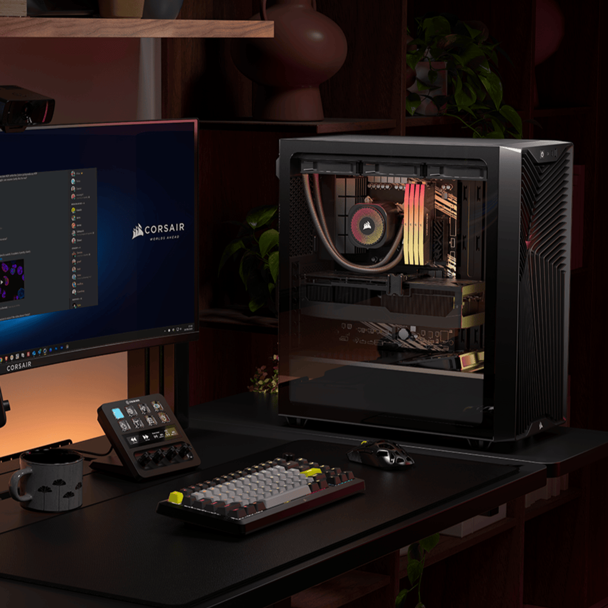 Corsair 3200D RS ARGB Mid-Tower Gaming Chassis - Black - Stellar Technologies