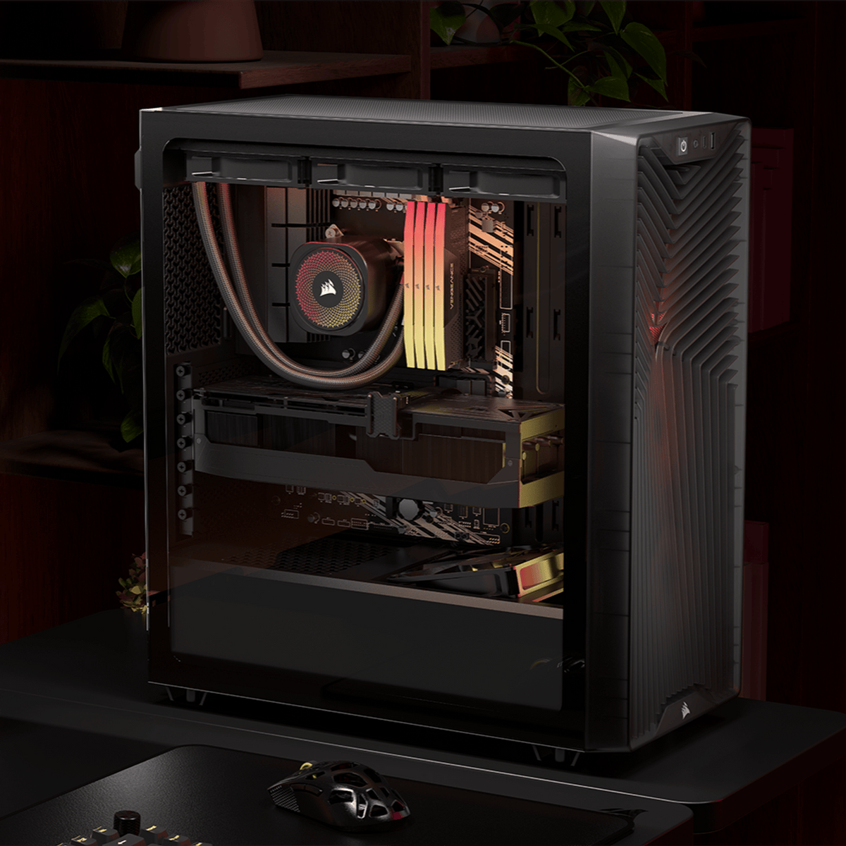 Corsair 3200D RS ARGB Mid-Tower Gaming Chassis - Smoke - Stellar Technologies