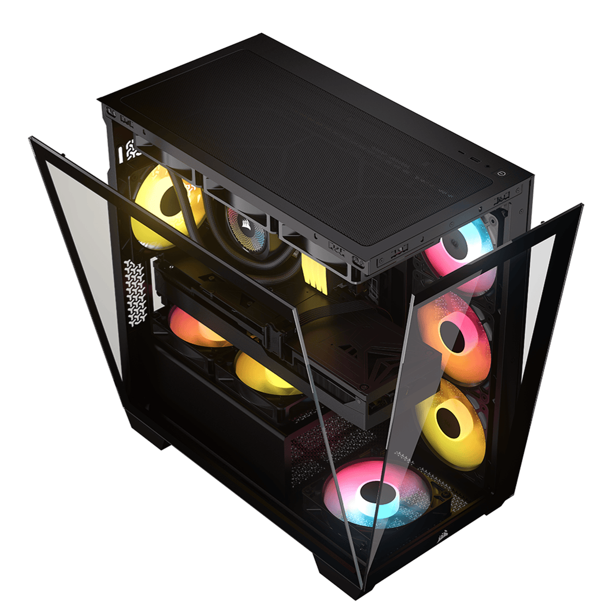 Corsair 2800X RS-R ARGB Micro-ATX Gaming Chassis - Black - Stellar Technologies