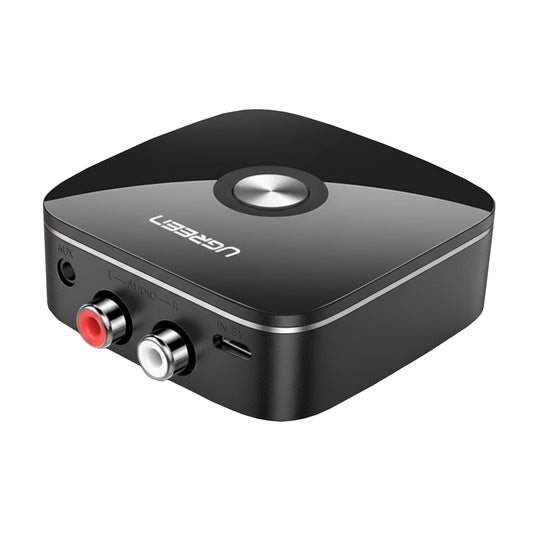 UGREEN CM106 Bluetooth 5.0 Receiver RCA Adapter - Black - Stellar Technologies