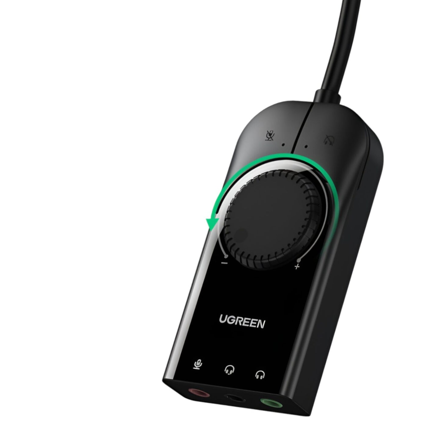 UGREEN CM129-40964 USB-A to 3.5mm External Stereo Sound Adapter - Black - Stellar Technologies