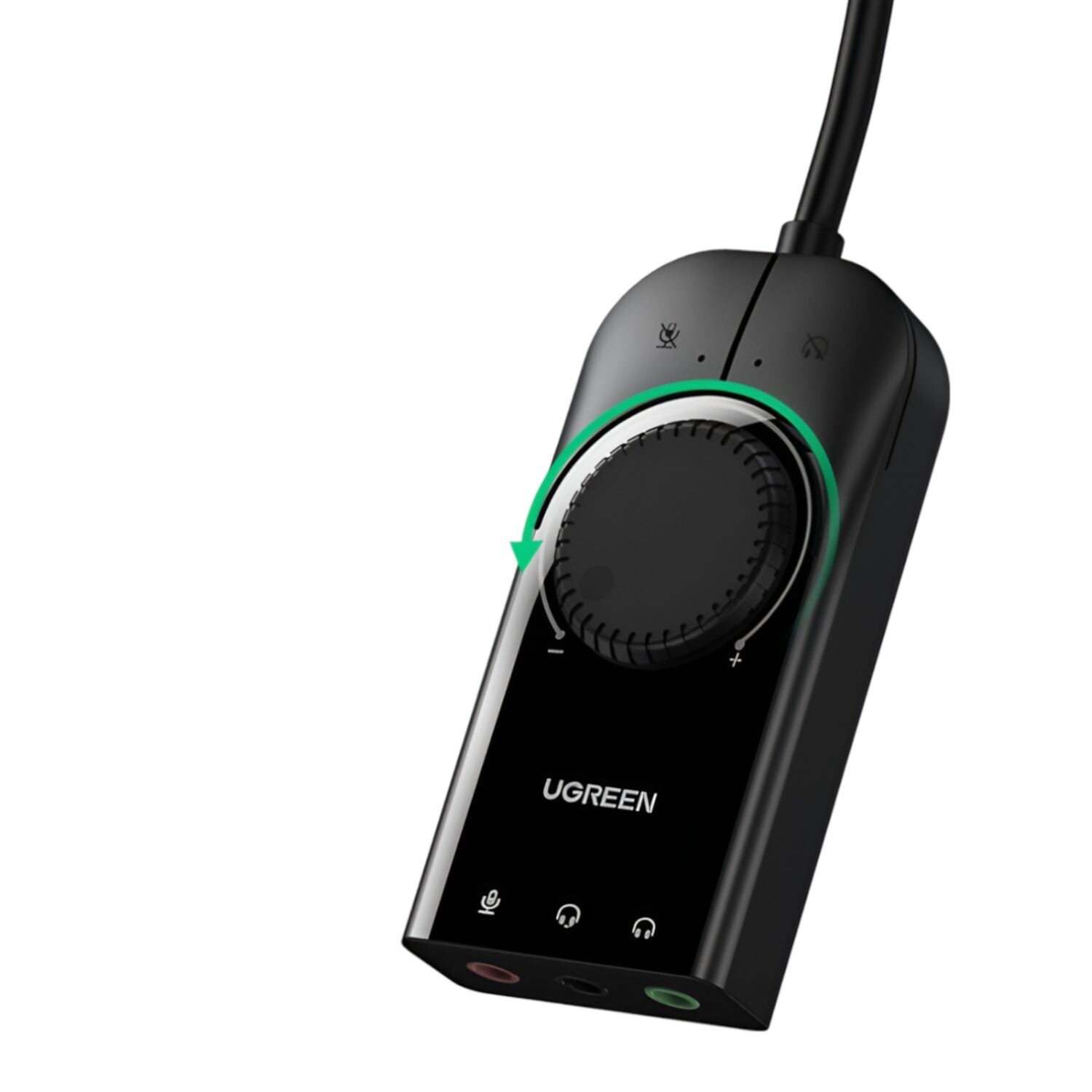 UGREEN CM129-40964 USB-A to 3.5mm External Stereo Sound Adapter - Black - Stellar Technologies