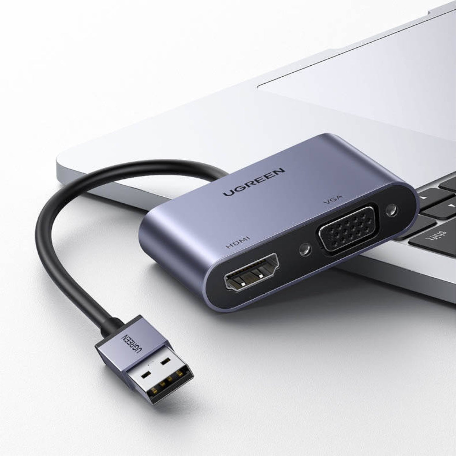 UGREEN CM449 USB-A to HDMI + VGA 1080P Display Adapter - Stellar Technologies