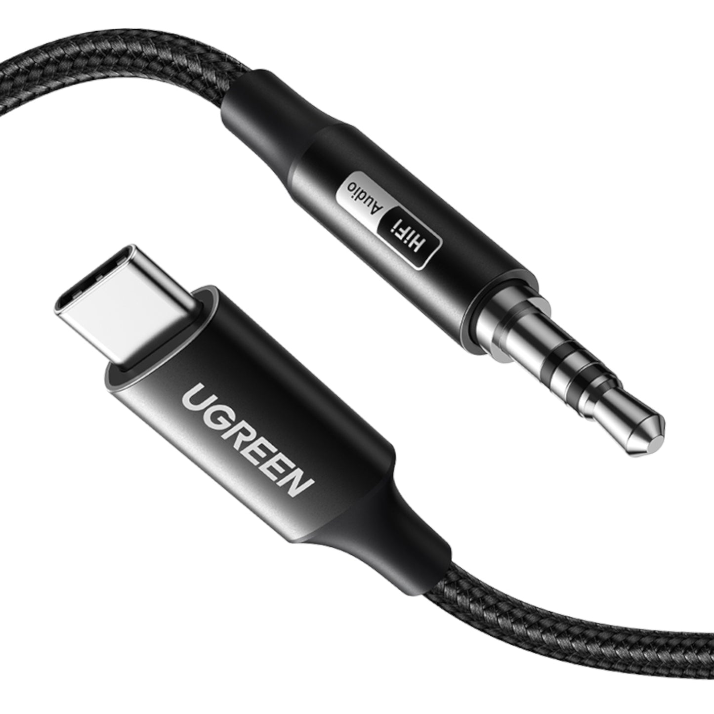 UGREEN USB Type-C to 3.5mm AUX Audio Cable 2M - Black - Stellar Technologies