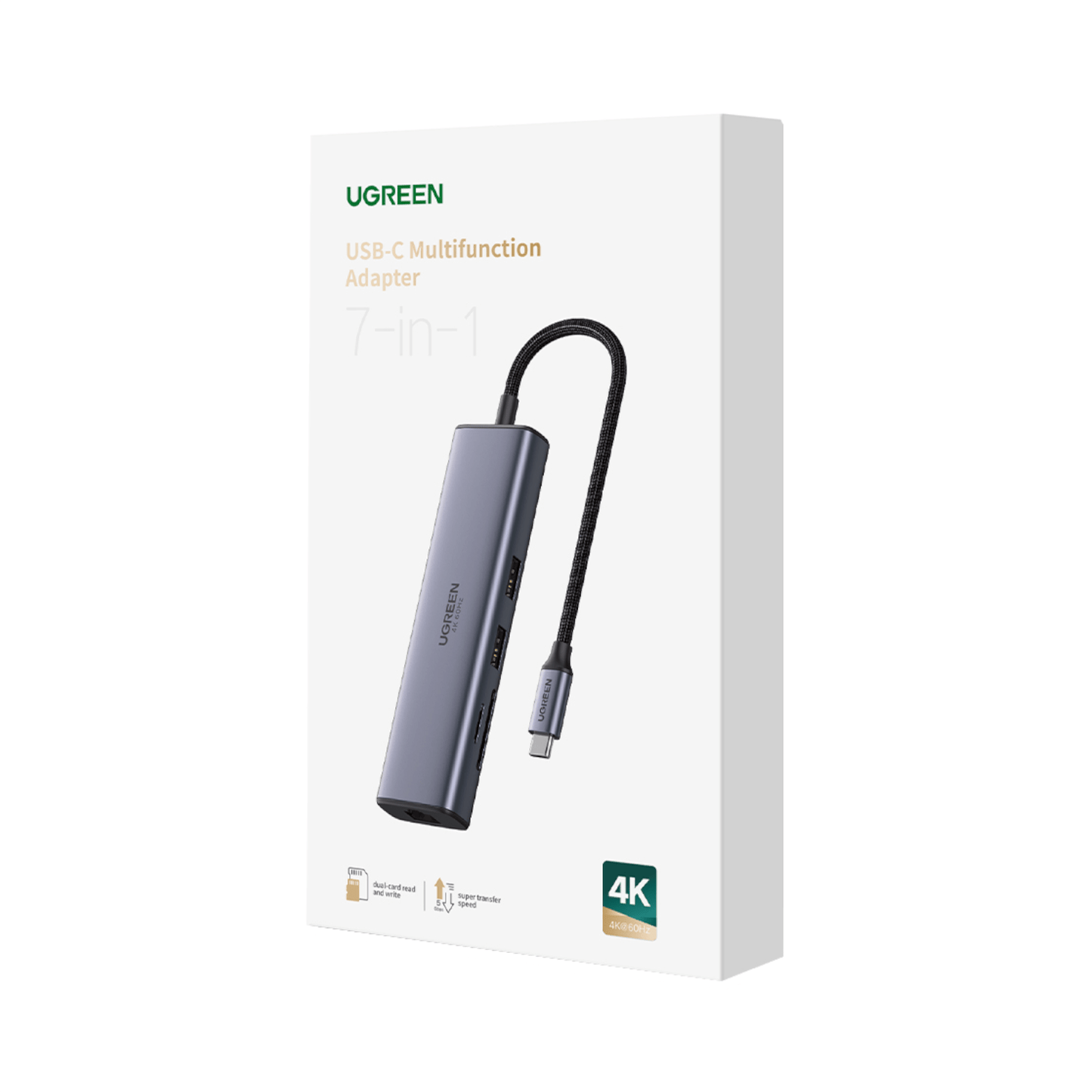 UGREEN Revodok 7-in-1 Type-C Hub - Stellar Technologies