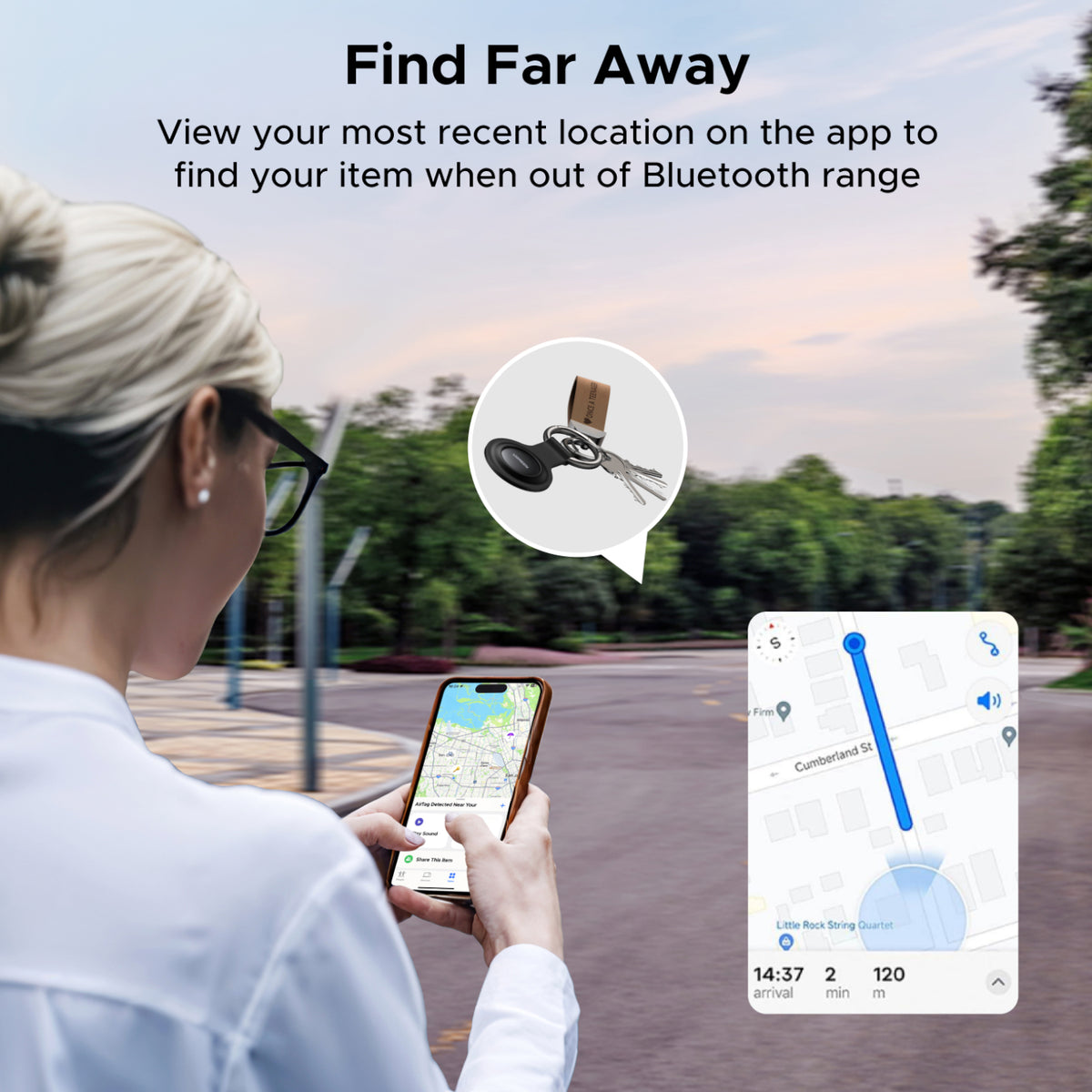 UGREEN FineTrack Mini Smart Finder for Apple Devices - Stellar Technologies