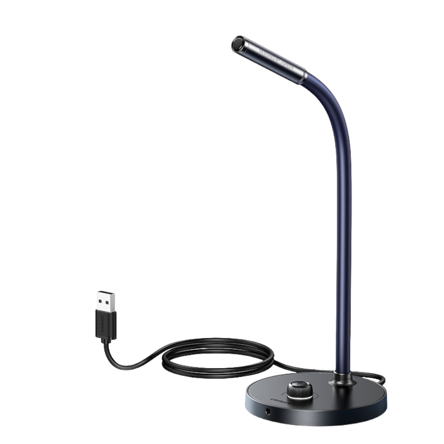 UGREEN USB Desktop Basic Microphone-Black - Stellar Technologies