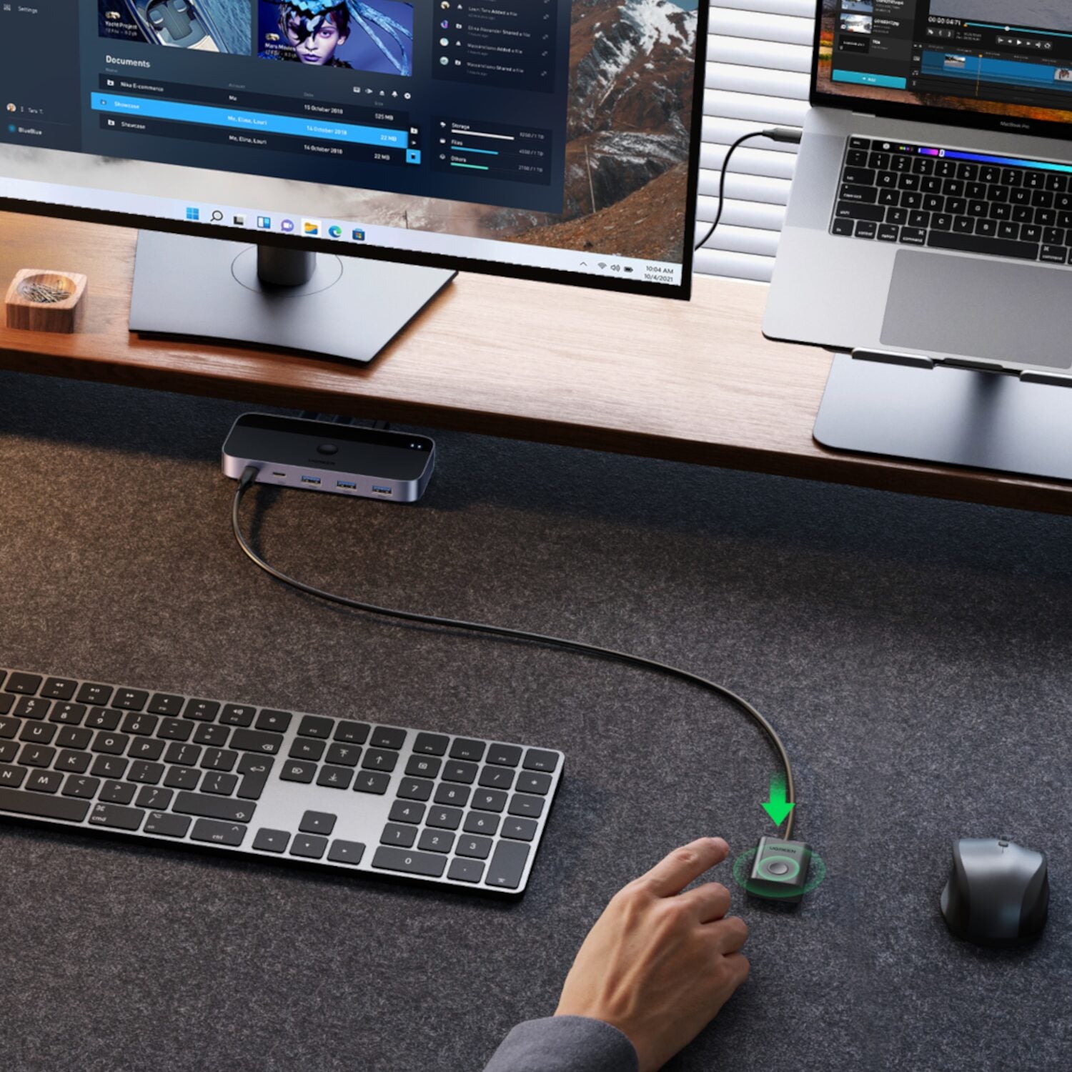UGREEN Sharing Switch Box 2-in-4 Out - Stellar Technologies