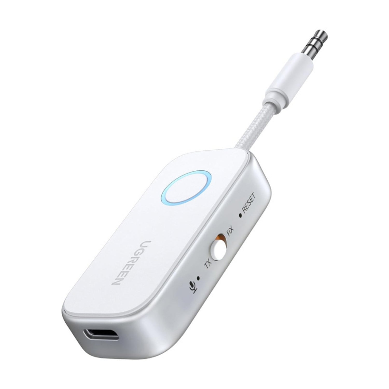 UGREEN 3.5mm Bluetooth 5.4 Audio Receiver/Transmitter - White - Stellar Technologies