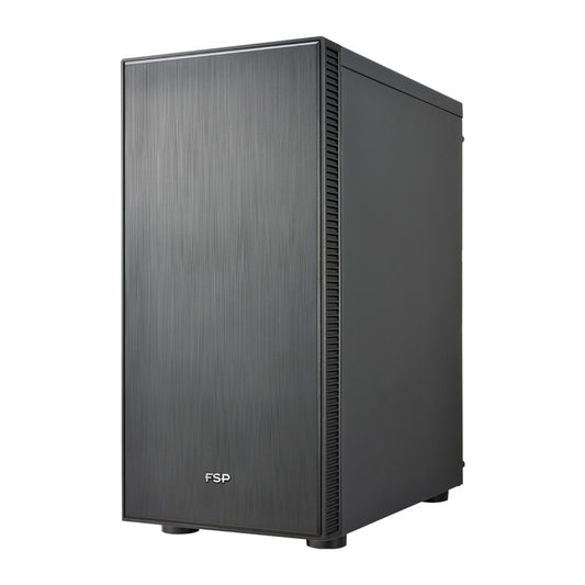 FSP CMT223S ATX Mid Tower Chassis - Black - Stellar Technologies