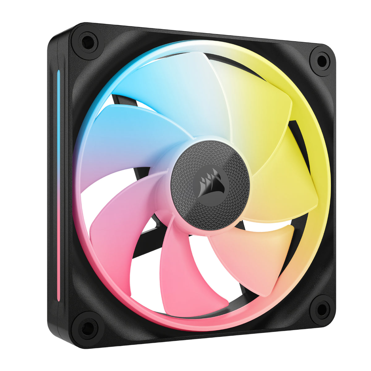 Corsair iCUE LINK LX120-R RGB 120mm PWM Reverse Fan Expansion - Black - Stellar Technologies
