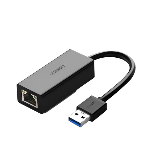 UGREEN CM111 USB3.0 to RJ5 Gigabit Ethernet Adapter - Black - Stellar Technologies