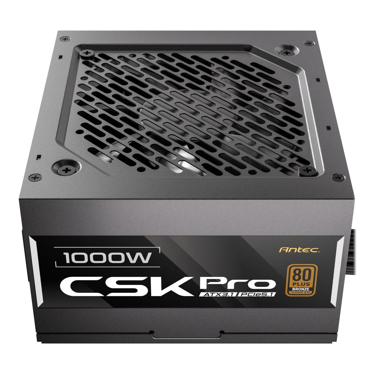 Antec CSK1000 PRO ATX3.1 Semi-Modular 1000W Power Supply (80 PLUS Bronze, PCIe 5.1, ATX 3.1 Certified) - Stellar Technologies