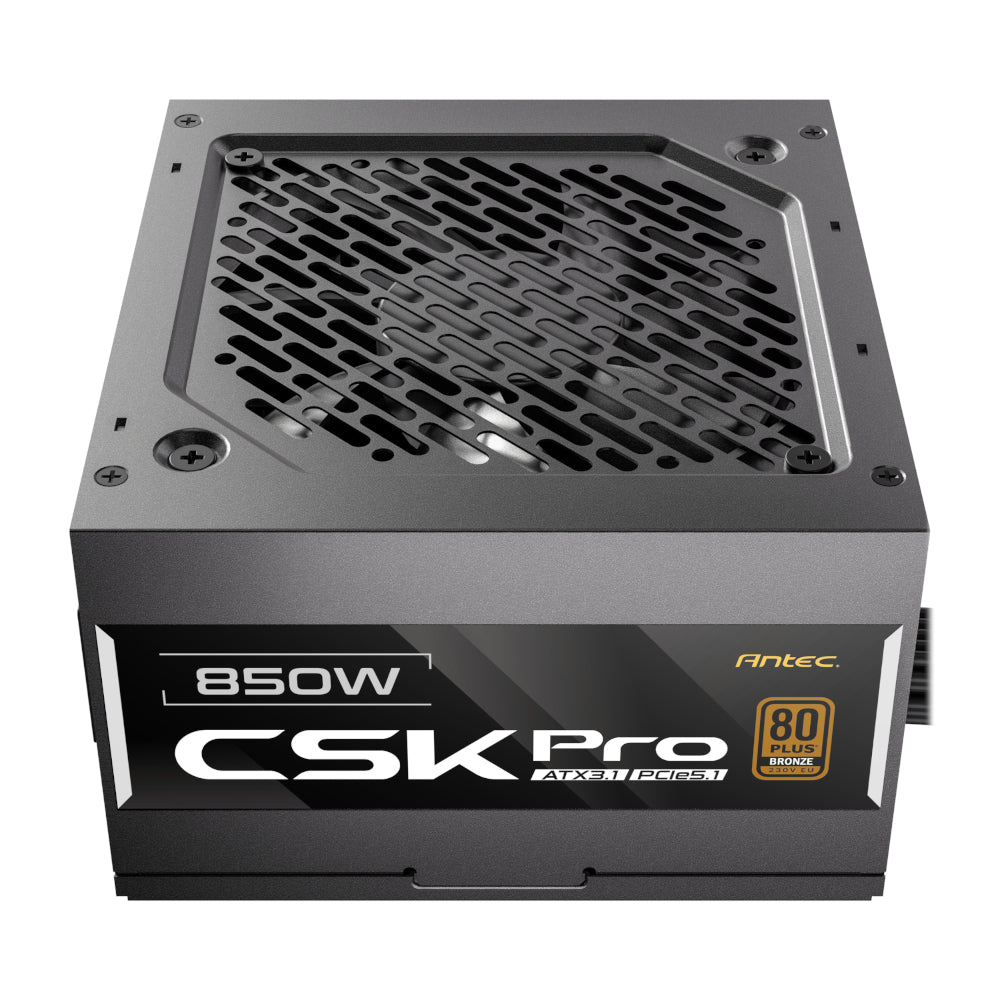 Antec CSK 850W Pro PCle5.1 Gen5 80 Plus Bronze Semi-Modular Power Supply - Stellar Technologies