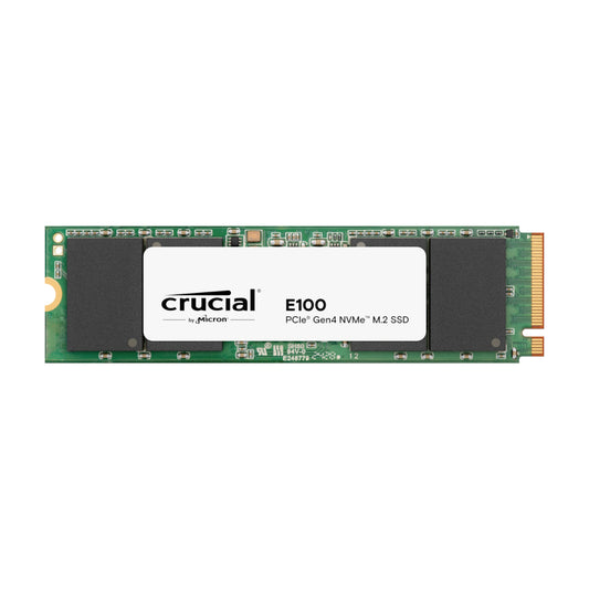 Crucial E100 480GB PCIe Gen4 2280 NVMe M.2 SSD - Stellar Technologies