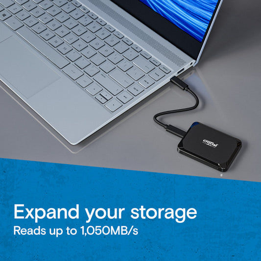 Crucial X9 2TB Type-C Portable SSD - Stellar Technologies