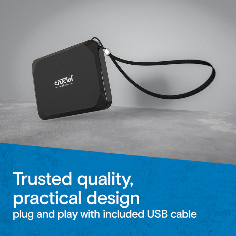 Crucial X9 2TB Type-C Portable SSD - Stellar Technologies