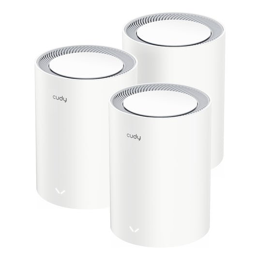 Cudy AX3000 Wi-Fi 6 Mesh Kit 3 Pack - White - Stellar Technologies