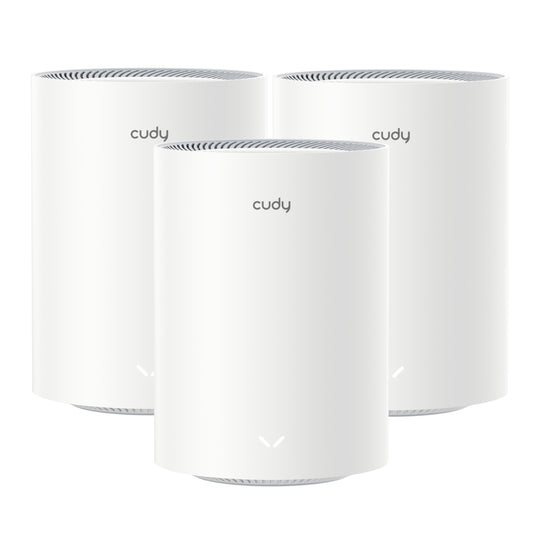 Cudy AX3000 Wi-Fi 6 Mesh Kit 3 Pack - White - Stellar Technologies