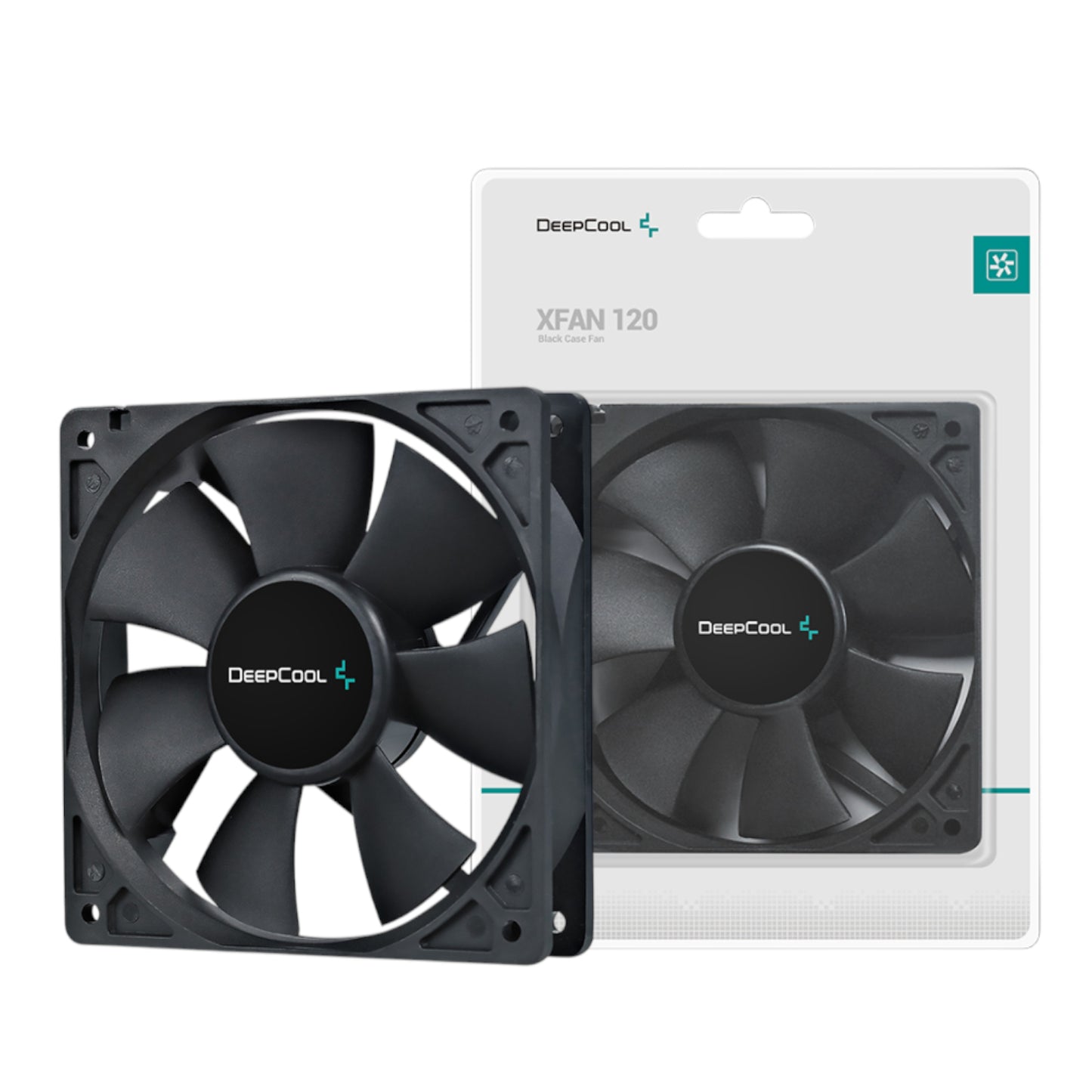 DeepCool XFAN 120mm Case Fan - Black - Stellar Technologies