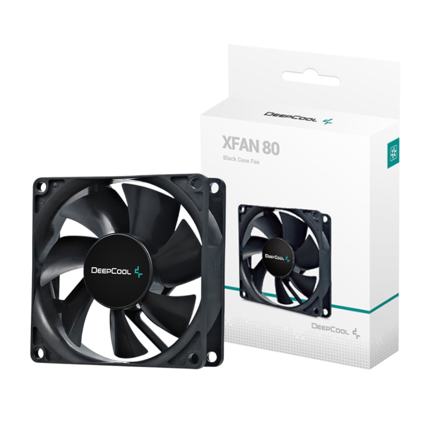 DeepCool XFAN 80mm Case Fan - Black - Stellar Technologies
