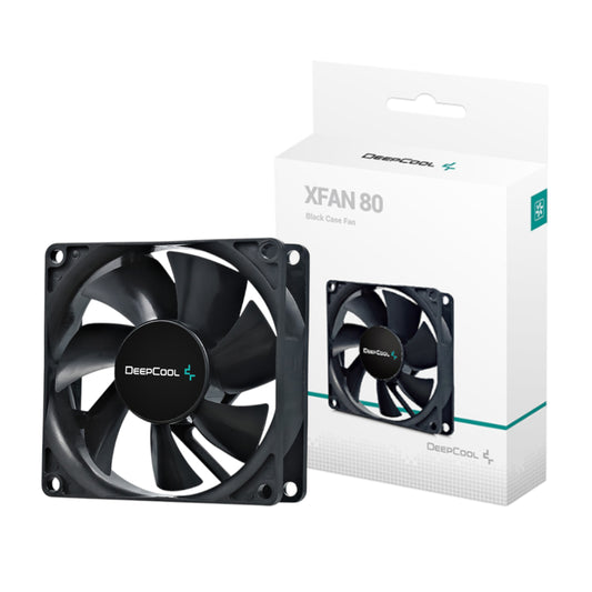 DeepCool XFAN 80mm Case Fan - Black - Stellar Technologies