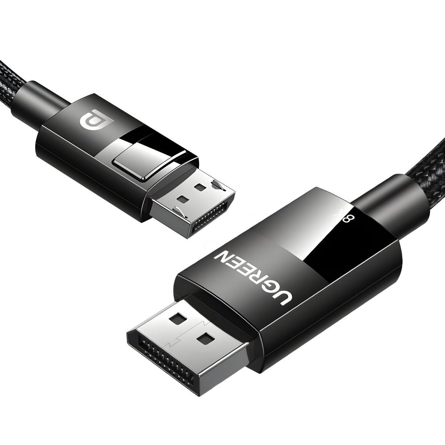 UGREEN DP114 8K DisplayPort Male to Male Braided Cable 2m - Stellar Technologies