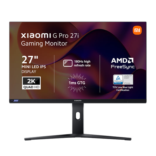 Xiaomi G Pro 27i 27" 2K 1440p Mini LED IPS Gaming Monitor (180Hz, 1ms) - Stellar Technologies