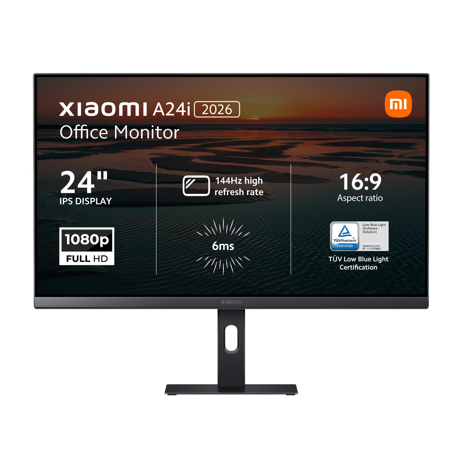 Xiaomi A24i 2026 24" 144Hz Full HD 1080P IPS Office Monitor - Stellar Technologies