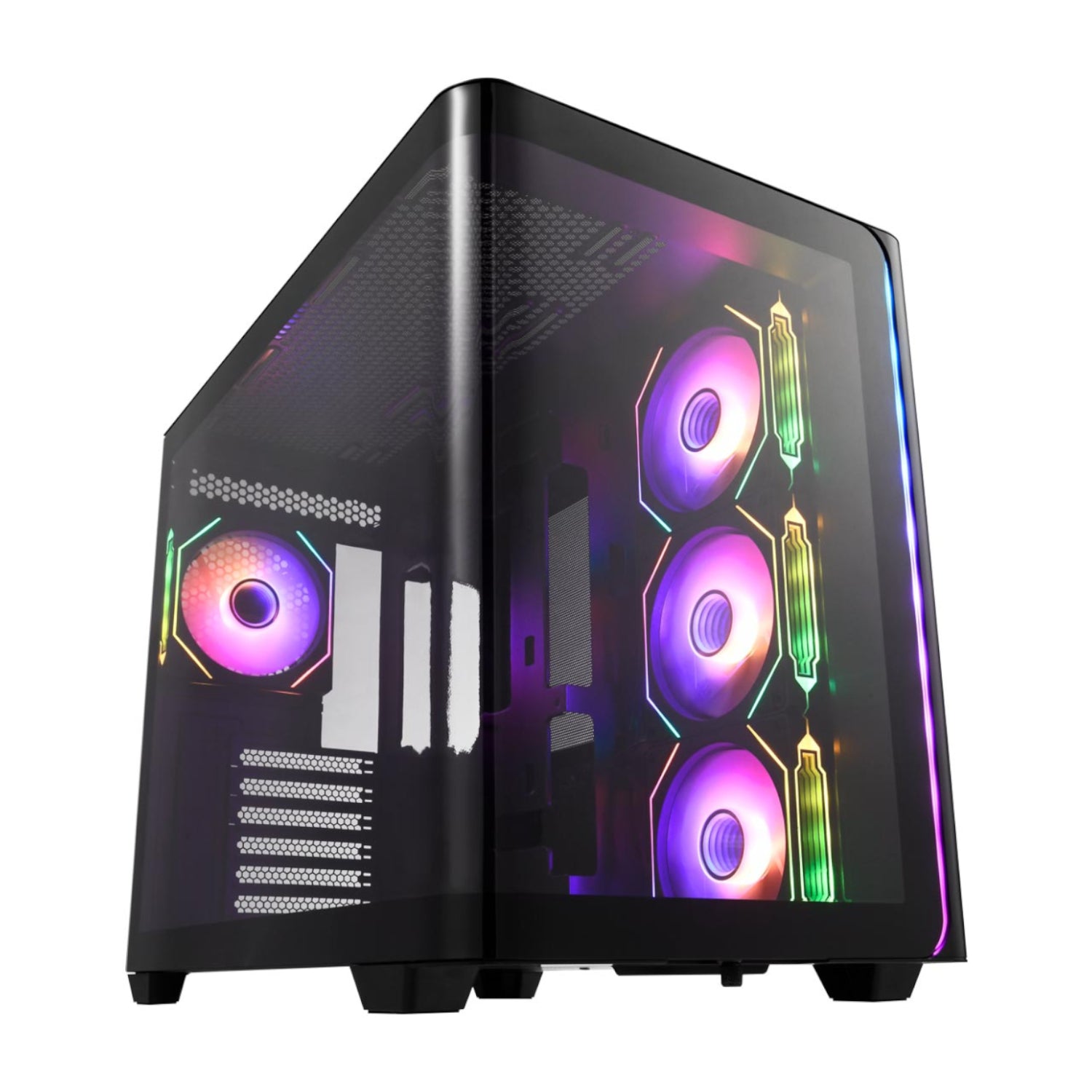 FSP M580 ATX Gaming Chassis - Black - Stellar Technologies