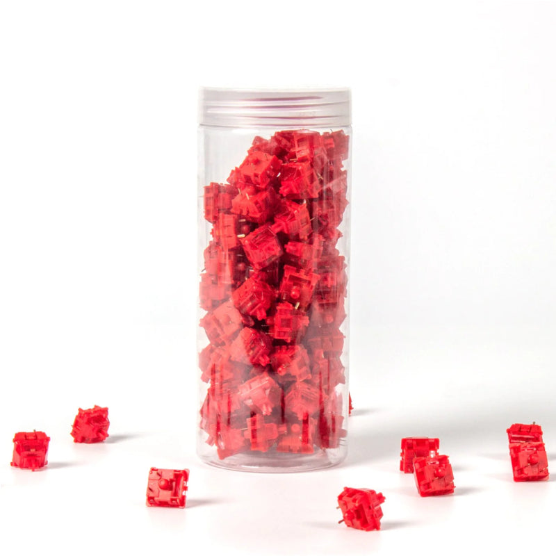 Keychron Red Gateron Phantom Switches 110 pcs - Stellar Technologies