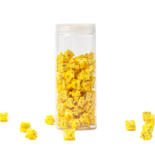 Keychron Yellow Gateron Phantom Switches 110 pcs - Stellar Technologies