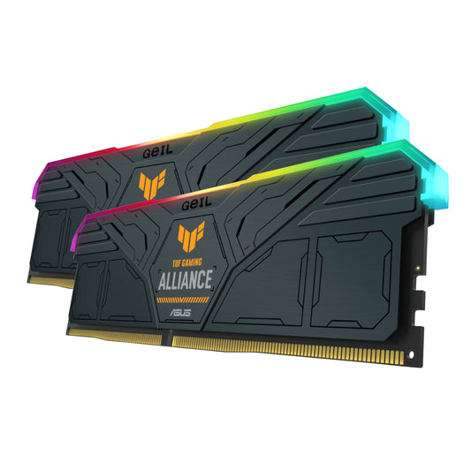 GeiL Gemini TUF RGB 32GB DDR5 6000MHz Gaming Memory Kit (2 x 16GB) - Grey - Stellar Technologies
