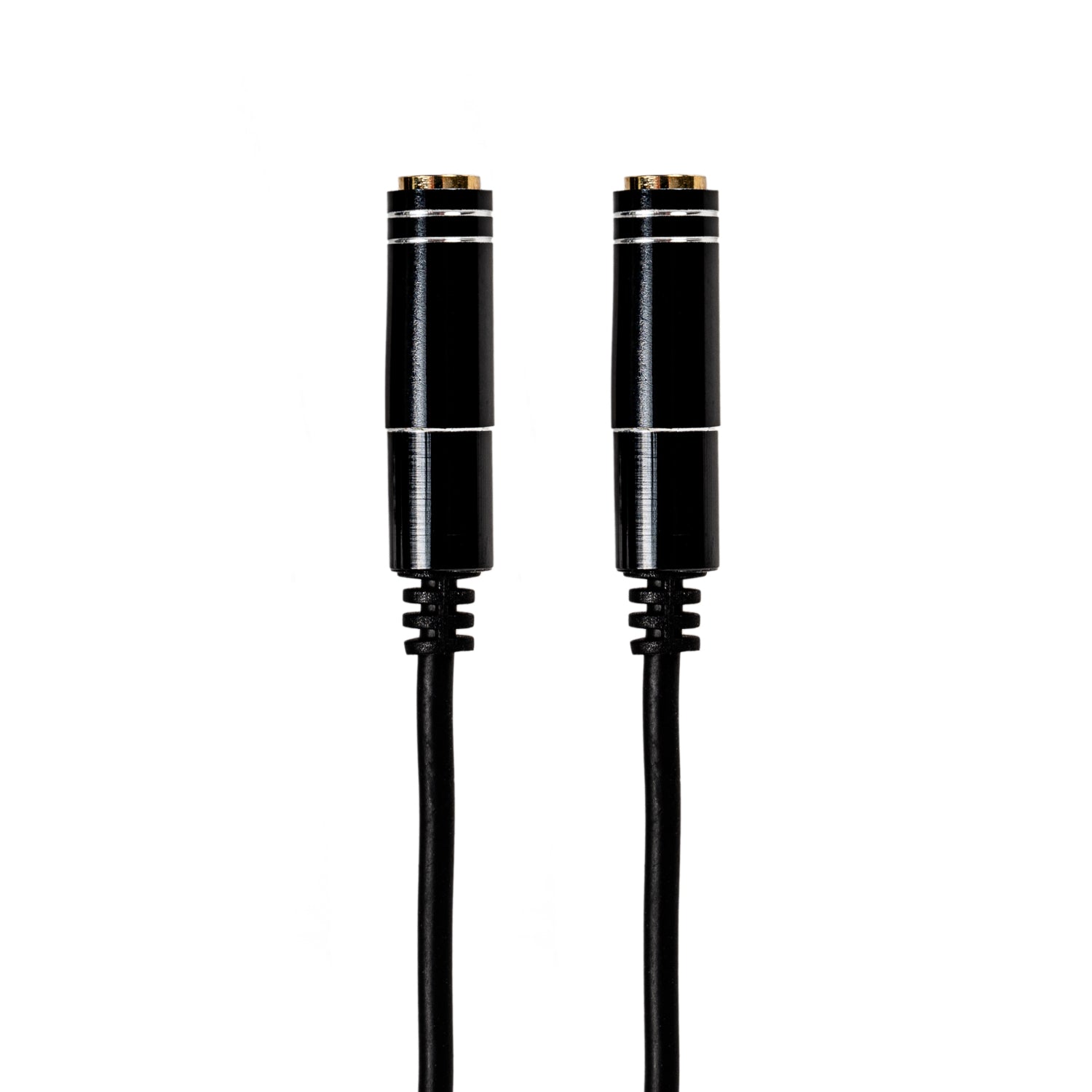 Gizzu 3-Pole Audio Splitter Cable - Black - Stellar Technologies