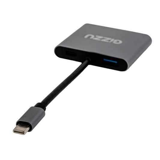 Gizzu 4-in-1 Type-C to Dual HDMI Hub - Stellar Technologies