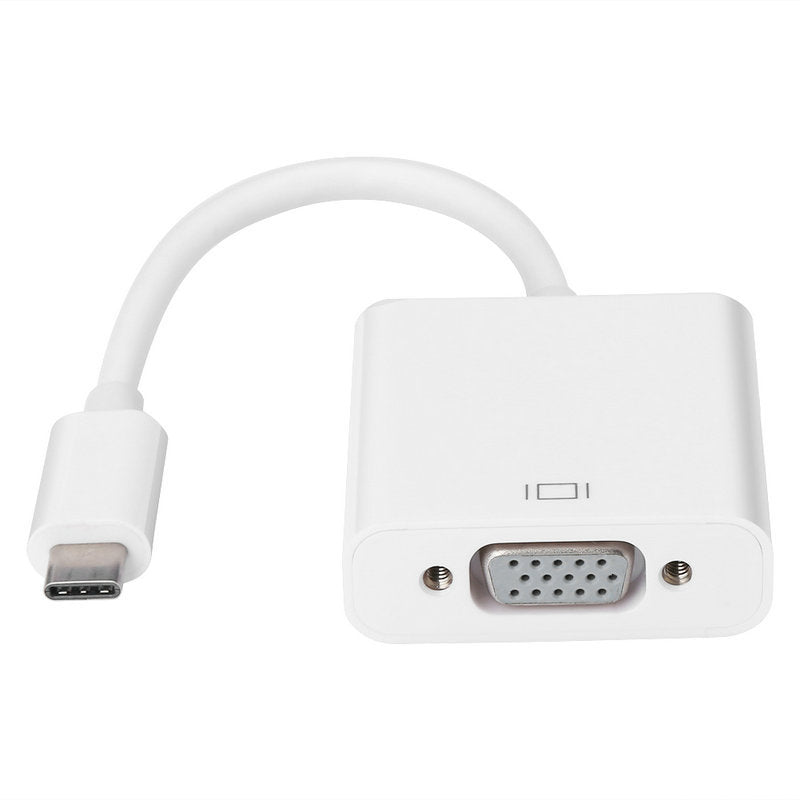 Gizzu 1080P Type-C to VGA Adapter Poly - Stellar Technologies
