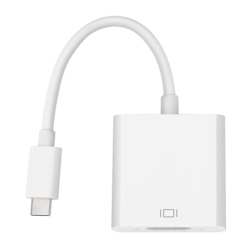 Gizzu 1080P Type-C to VGA Adapter Poly - Stellar Technologies