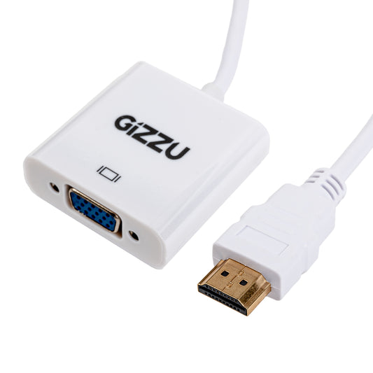 Gizzu 1080P HDMI to VGA Adapter with Audio - Stellar Technologies