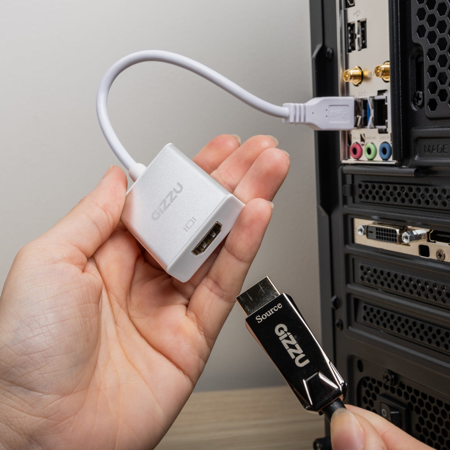 Gizzu USB3.0 to HDMI Adapter - Stellar Technologies
