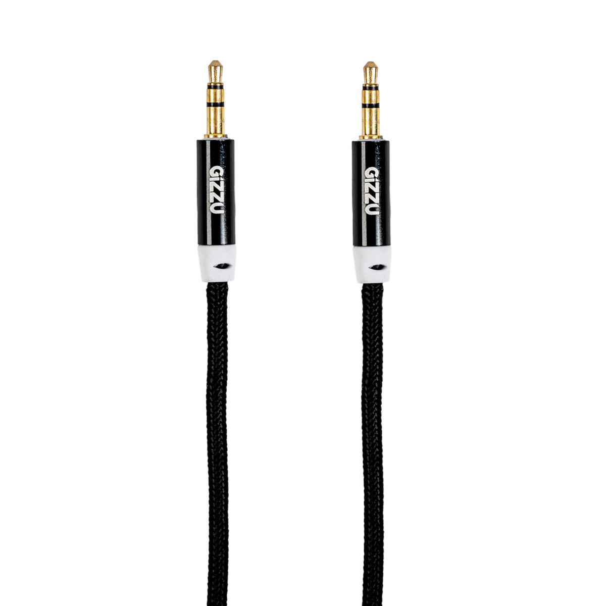 Gizzu 3.5mm AUX Cable 2m - Black - Stellar Technologies