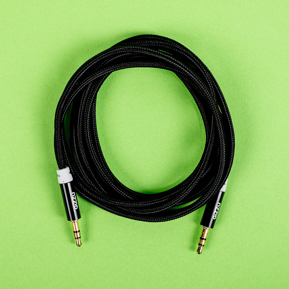 Gizzu 3.5mm AUX Cable 2m - Black - Stellar Technologies