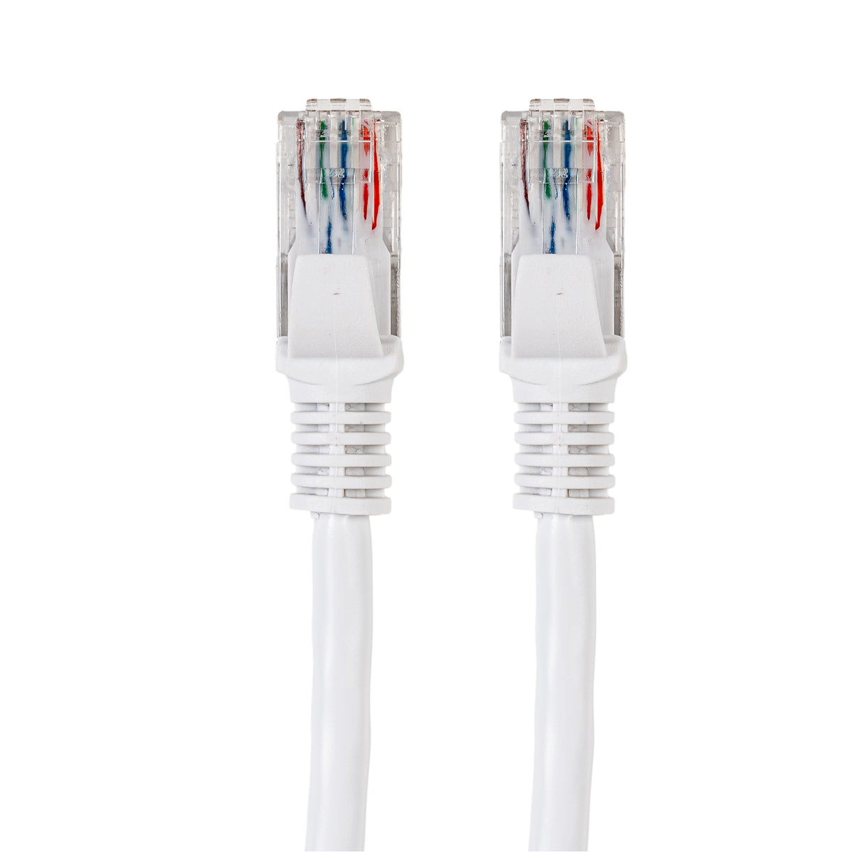 Gizzu Cat6 UTP Fly Lead Ethernet Network Cable 50cm - White - Stellar Technologies