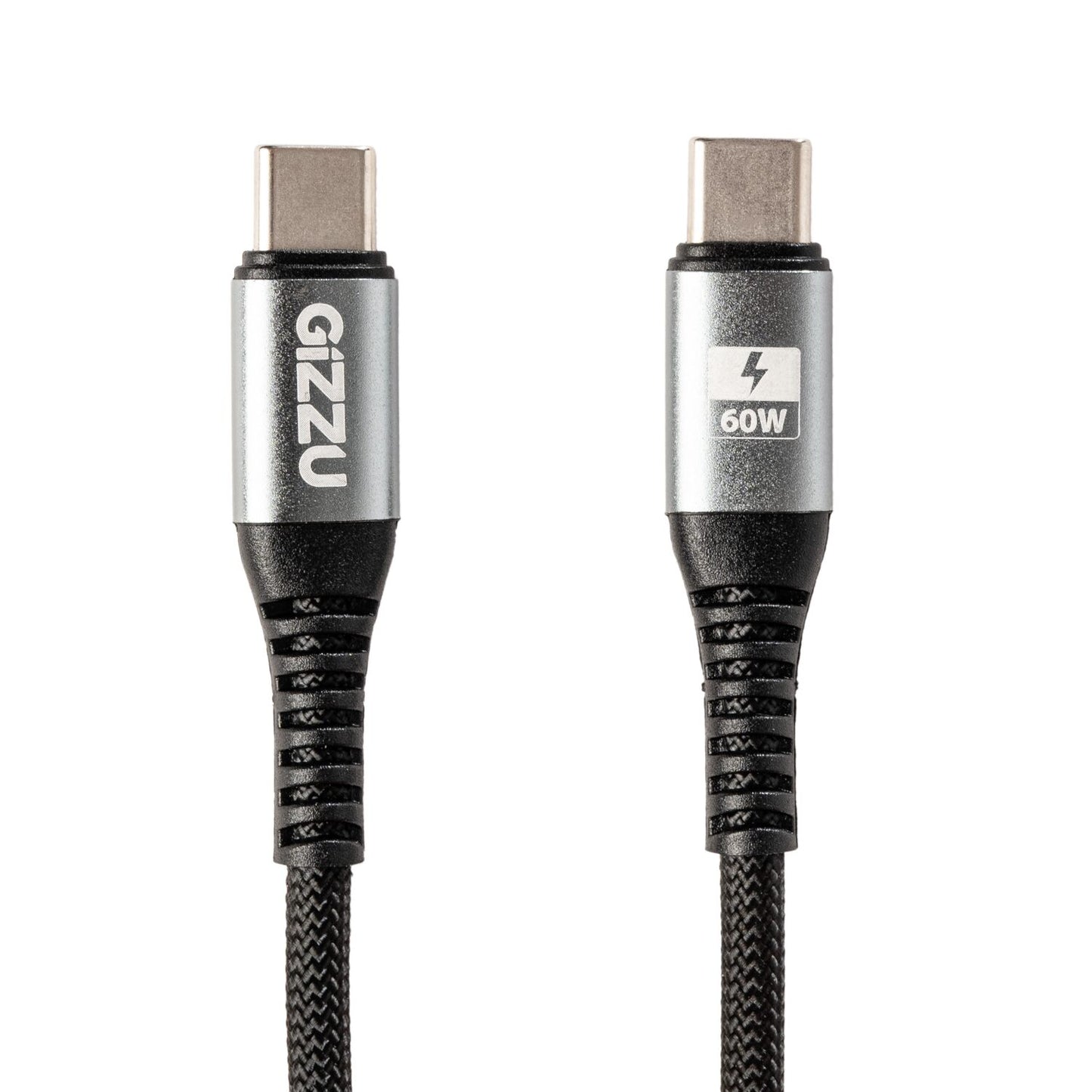 GIZZU 60W 480Mbps Type-C 2m Cable - Stellar Technologies