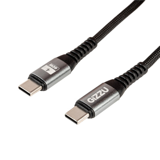 GIZZU 60W 480Mbps Type-C 2m Cable - Stellar Technologies