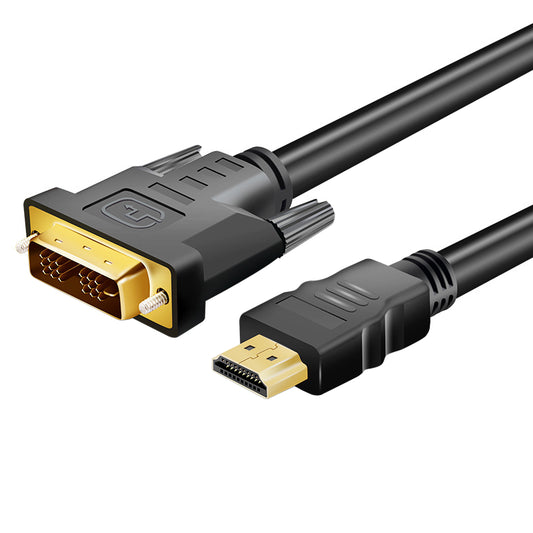 Gizzu 1080P HDMI to DVI-D Cable 1.8m Poly - Stellar Technologies