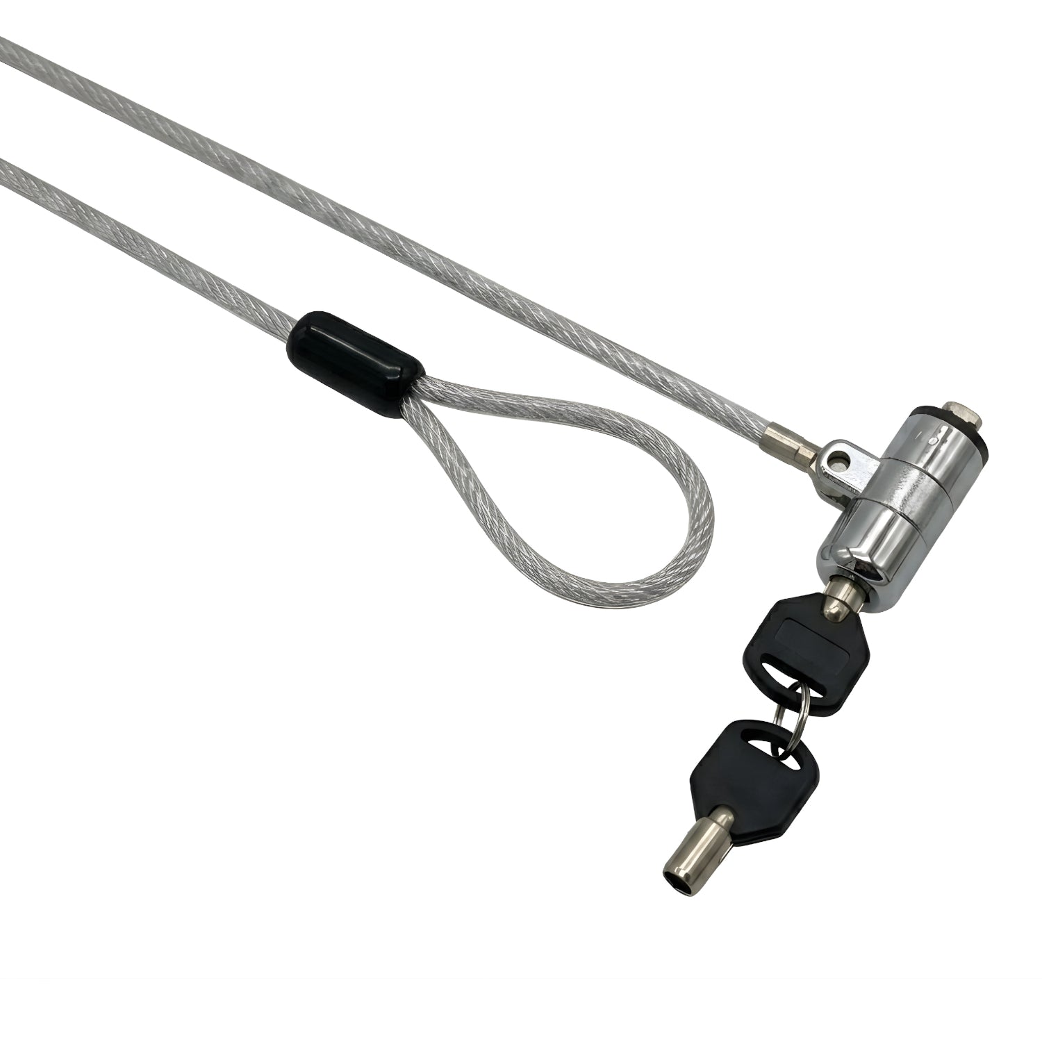 GIZZU 1.8m T-Bar Laptop Cable Lock Master Key Compatible - Stellar Technologies