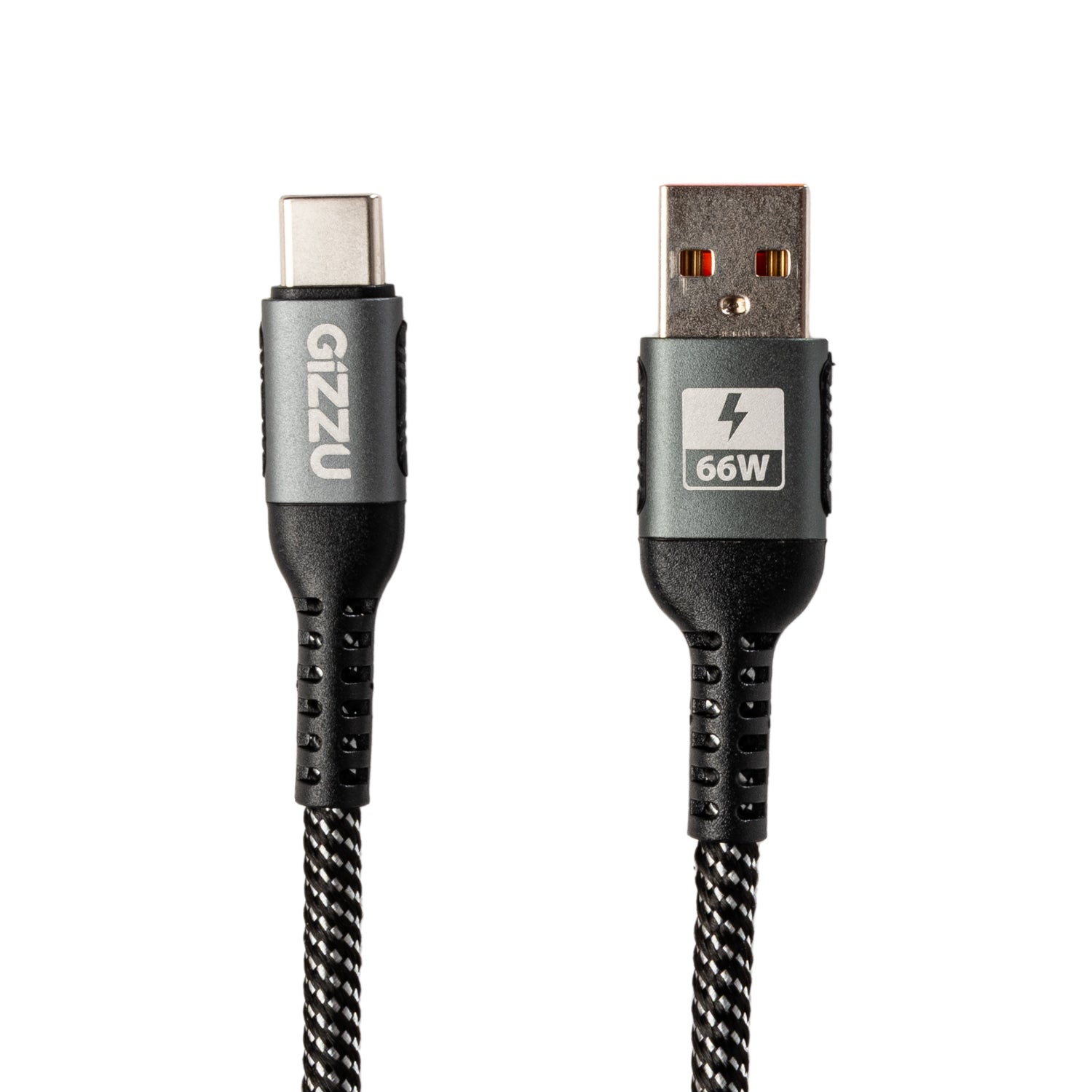 GIZZU 66W 480Mbps USB to Type-C 2m Cable - Stellar Technologies