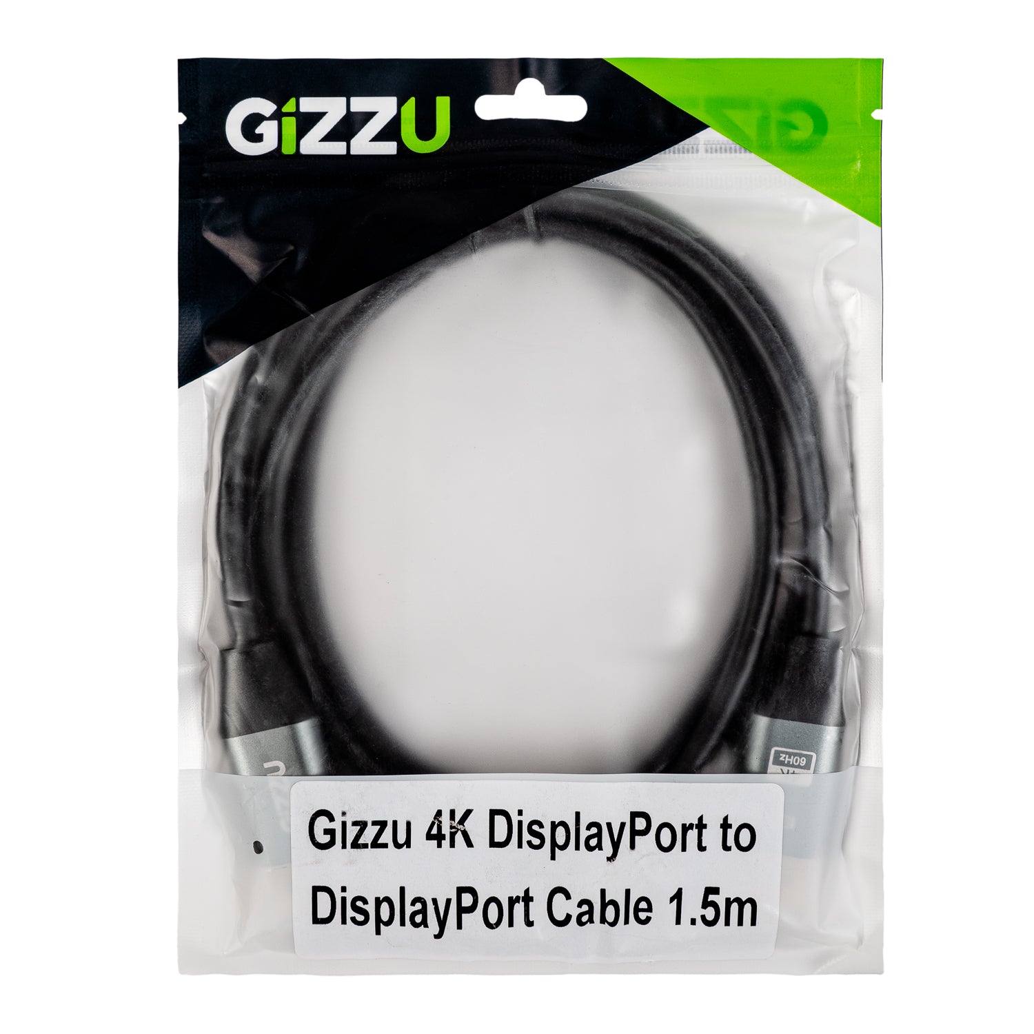 Gizzu 4K60Hz DisplayPort to DisplayPort Cable 1.5M - Stellar Technologies