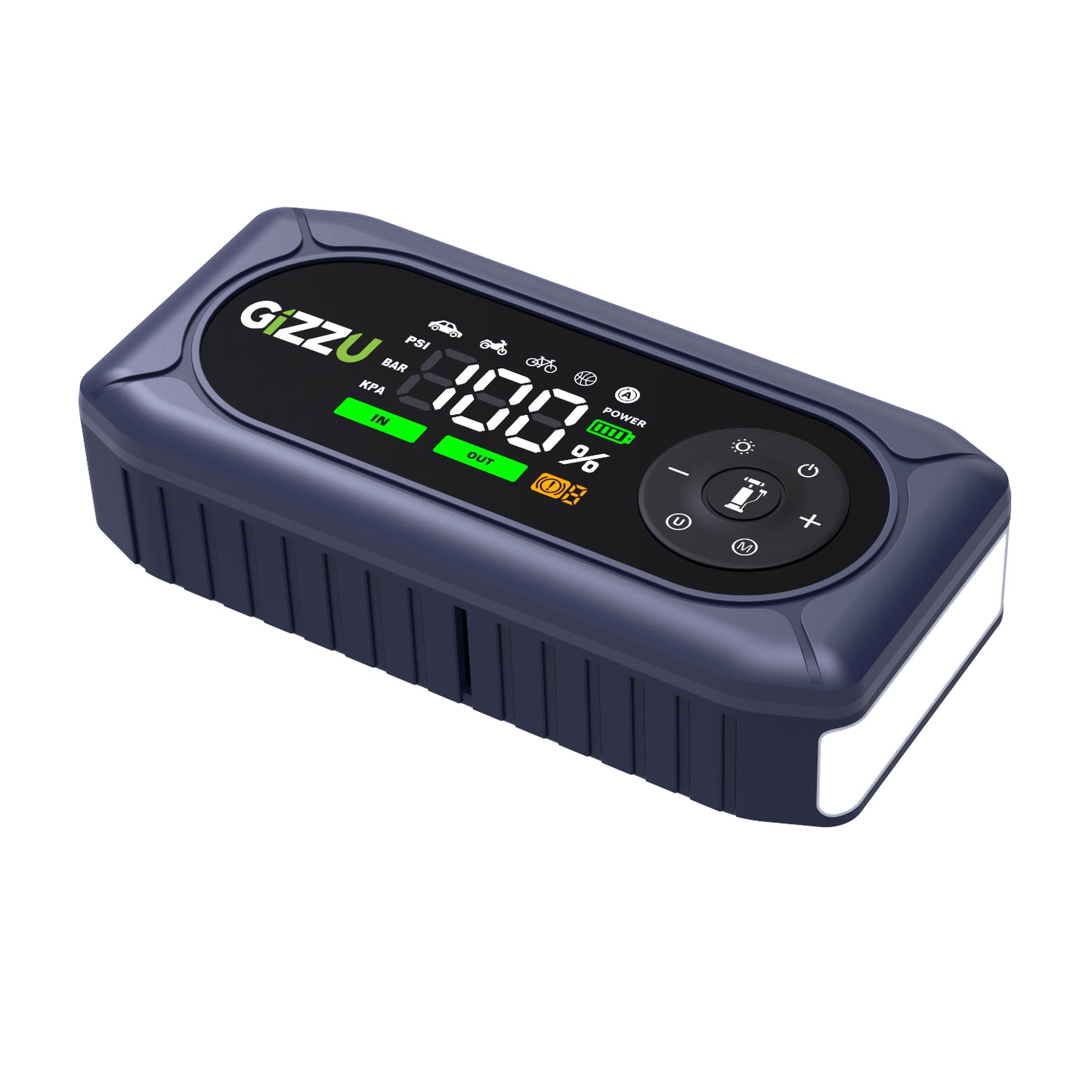 Gizzu 4-in-1 Jump Starter and Air Compressor - Stellar Technologies