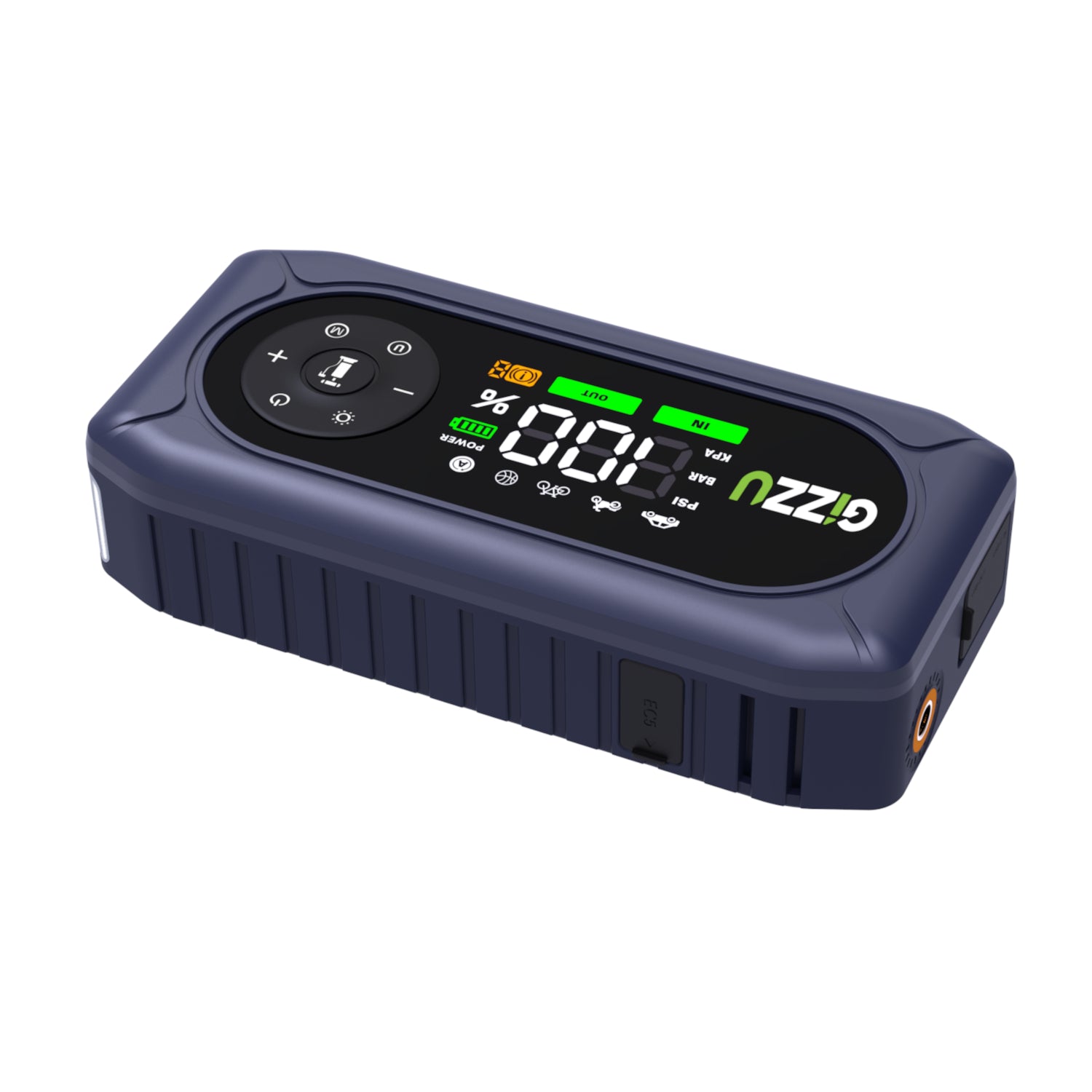 Gizzu 4-in-1 Jump Starter and Air Compressor - Stellar Technologies